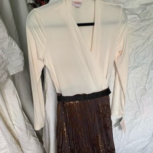 Deanne elegant collection wrap dress